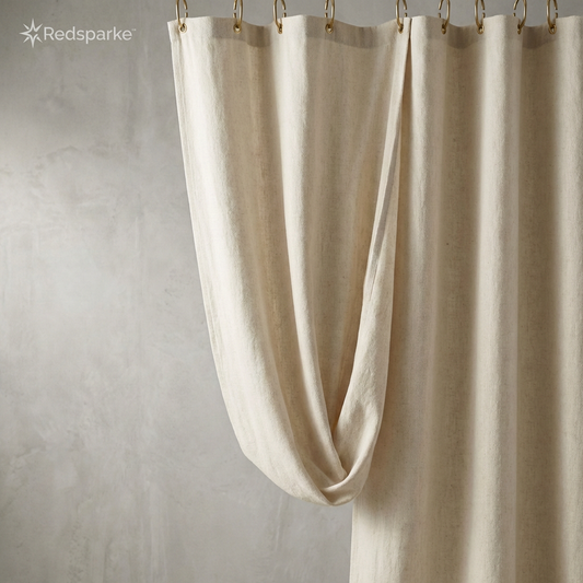 Redsparke™ LumiLinen Natural Curtain Panel