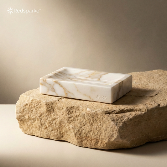 Redsparke™ Aura Marble Soap Dish